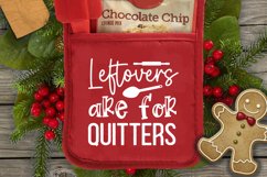 Leftovers are for quitters SVG, Potholder SVG Design Product Image 3