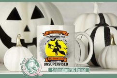 Left Unsupervised Witch Sublimation Product Image 2