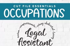 Use this Legal Assistant SVG with your Silhouette to create cute shirts and tote bags!
