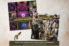 Legends Unbound RPG Fantasy Backdrops and backgrounds Product Image 13