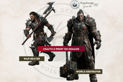 Legends Unbound RPG Fantasy Heroes and Foes Cliparts Product Image 4