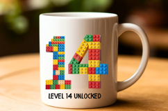 Lego-Inspired Numbers &amp; Bricks Set Product Image 2