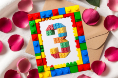 Lego-Inspired Numbers &amp; Bricks Set Product Image 3