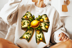 Boho Lemon Coquette PNG, Preppy Summer Lemon PNG, Summer PNG Product Image 3