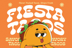 Lemon Burst - Groovy Display Font Product Image 4