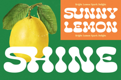 Lemon Burst - Groovy Display Font Product Image 10