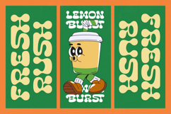 Lemon Burst - Groovy Display Font Product Image 16