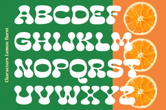 Lemon Burst - Groovy Display Font Product Image 17