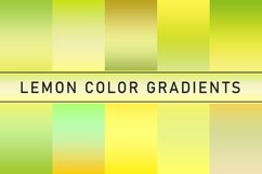 Lemon Color Gradients Product Image 1