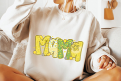 Preppy Mama Lemon Png, Cute Lemon Floral Mama PNG, Summer Product Image 3