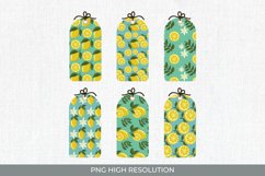 Lemon Patterned Shaped Tag Product Image 1