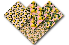 Lemon Patterns on Pink Product Image 2