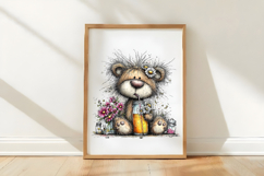 Lemon Picnic Bear Clipart Product Image 3