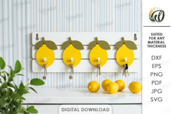 3D Lemon Decors Bundle Laser Cut. Home Decor SVG Product Image 2