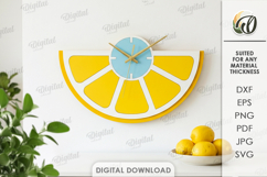 3D Lemon Decors Bundle Laser Cut. Home Decor SVG Product Image 4