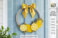 3D Lemon Decors Bundle Laser Cut. Home Decor SVG Product Image 11