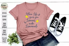 When Life Gives You Lemons Make Lemonade SVG Product Image 3