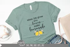 When Life Gives You Lemons Make Lemonade | Lemon SVG Product Image 6