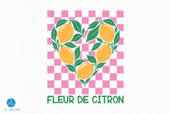Lemon Summer Italy PNG, Trendy Citrus Design Product Image 1
