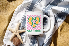 Lemon Summer Italy PNG, Trendy Citrus Design Product Image 5