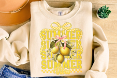 Summer Vibes PNG, Lemon Summer PNG, Summer Coquette, Beach Product Image 4
