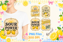 Vintage Lemon Quotes| Lemon Lover Designs | Mediterranean Product Image 1