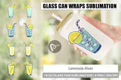 Glass Can Lemonade Glass Product Image 1