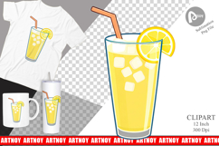 Lemonade Glass Clipart Product Image 1