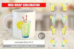 Mug Wrap Lemonade Glass Product Image 1