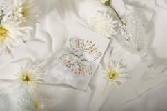 Watercolor wildflower floral clipart- Watercolor garden Product Image 11