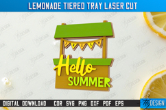 Lemonade Element Laser Cut | Summer Design | Lemonade Signs Product Image 1