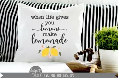 When Life Gives You Lemons Make Lemonade | Lemon SVG Product Image 2