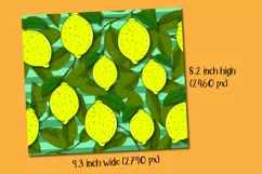 lemons tumbler wrap design