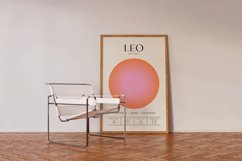 Leo printable poster, Zodiac wall art, Astrology print Product Image 3