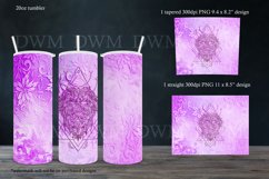 Leo - Zodiac Sign Iridescent Drinkware Wraps Product Image 3
