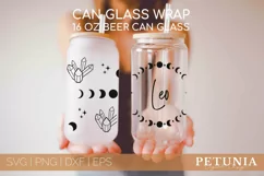 Zodiac Sign svg being used as a beer can glass wrap