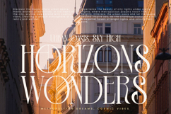 Leodarck - Modern Display Typeface Product Image 2