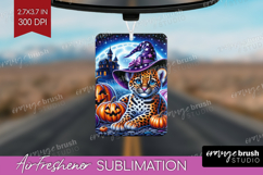 Leopard Halloween Air Freshener PNG Cute Animal PNG Product Image 1