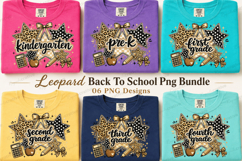 Leopard Back To School Png Bundle Product Image 1