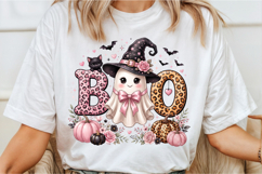 Leopard BOO Halloween PNG Product Image 2