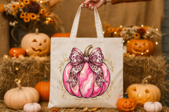 Leopard Bow Girly Autumn Pumpkin Png Product Image 2