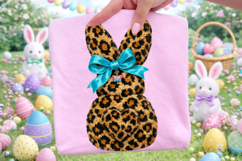 Leopard Bunny Easter PNG, Funny Easter PNG, Happy Easter PNG Product Image 3