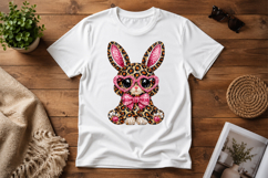 Leopard Bunny Rhinestone Cute Design Product Image 3