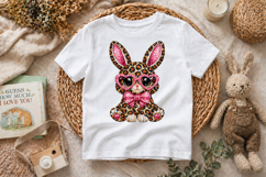 Leopard Bunny Rhinestone Cute Design Product Image 7