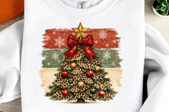Leopard Christmas Tree PNG Product Image 1