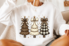 Leopard Christmas Tree PNG Product Image 2