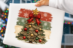 Leopard Christmas Tree PNG Product Image 3
