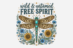 Leopard Dragonfly PNG Product Image 1