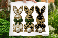 Leopard Easter Bunny Png Faux Yarn Png - Leopard Easter Product Image 1