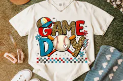Baseball Game Day PNG, Baseball Mama PNG, Retro Baseball PNG Product Image 5